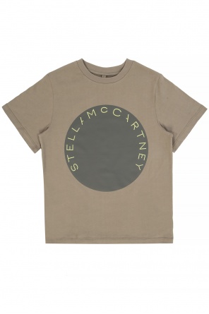 T-shirt with a print and logo, zdjęcie 1 T-shirt with a print and logo od Stella McCartney Kids